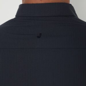 Jobb Yorke Kemeja Pria Lengan Pendek Slim Fit Navy