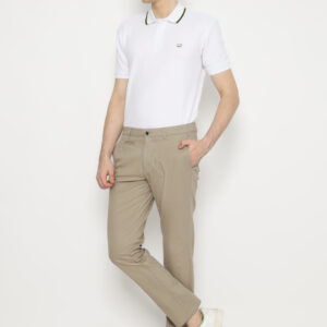 Jack Nicklaus Bridgeston Celana Panjang Pria Slim Fit Camel