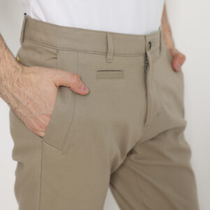 Jack Nicklaus Bridgeston Celana Panjang Pria Slim Fit Camel