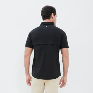 Jobb Active Firefox Kemeja Pria Lengan Pendek Slim Fit Hitam