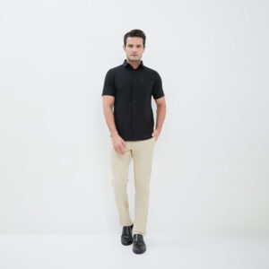 Jobb Active Firefox Kemeja Pria Lengan Pendek Slim Fit Hitam