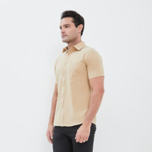 Jobb Active Firefox Kemeja Pria Lengan Pendek Slim Fit Khaki