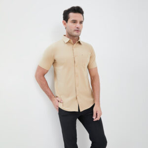 Jobb Active Firefox Kemeja Pria Lengan Pendek Slim Fit Khaki