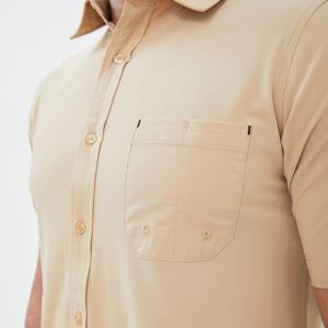 Jobb Active Firefox Kemeja Pria Lengan Pendek Slim Fit Khaki