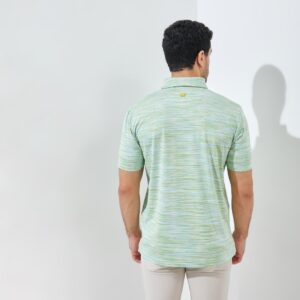 Jack Nicklaus Utrecht Premium Space Dye Polo Surf Green