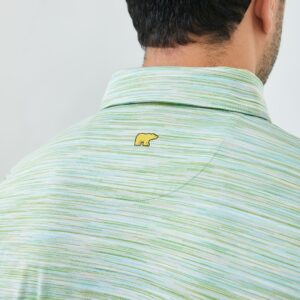 Jack Nicklaus Utrecht Premium Space Dye Polo Surf Green