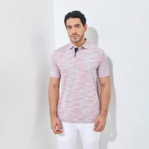 Jack Nicklaus Utrecht Premium Space Dye Polo Sunset