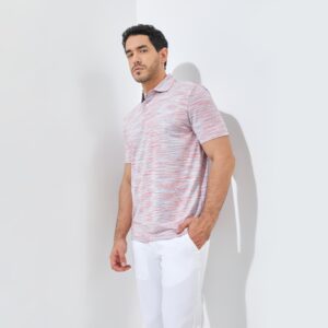 Jack Nicklaus Utrecht Premium Space Dye Polo Sunset