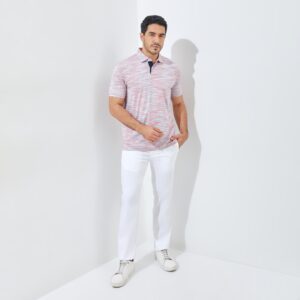 Jack Nicklaus Utrecht Premium Space Dye Polo Sunset