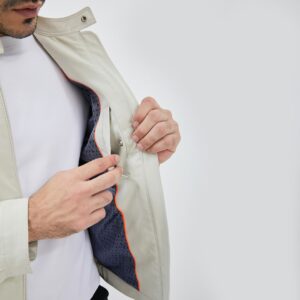 Jobb Equinox Jacket Pria Regular Fit Light Beige