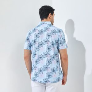 Jack Nicklaus Amersfoort Premium Tropical Polo Cool Blue