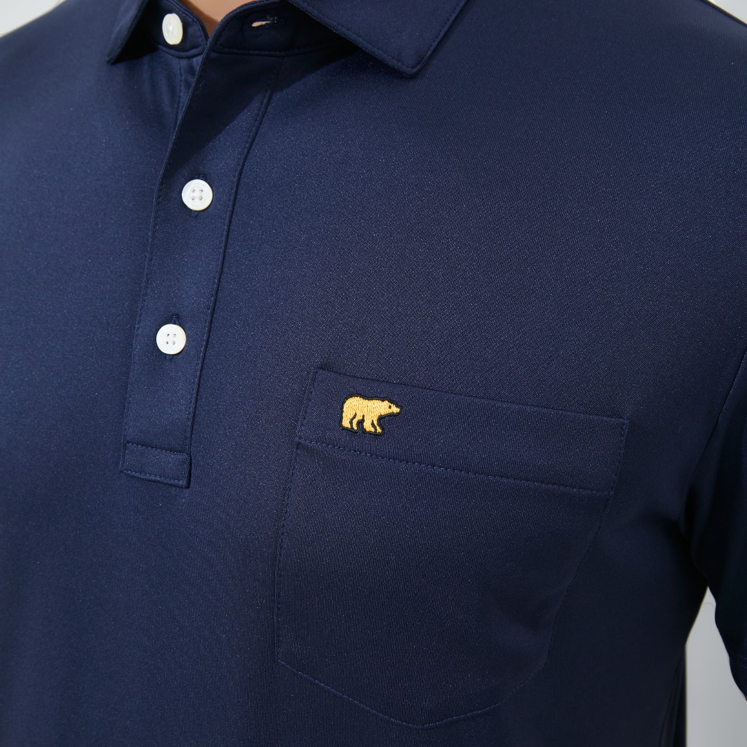Jack Nicklaus Maastricht Premium Heritage Polo Classic Navy - Image 6