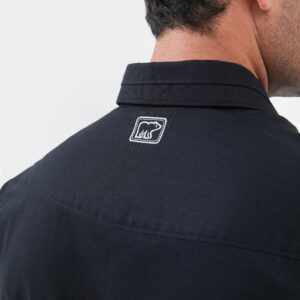 Jack Nicklaus Finnick Kemeja Pria Lengan Pendek Regular Fit Black