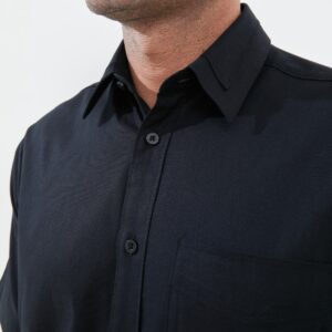 Jack Nicklaus Finnick Kemeja Pria Lengan Pendek Regular Fit Black