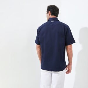 Jack Nicklaus Finnick Kemeja Pria Lengan Pendek Regular Fit Navy