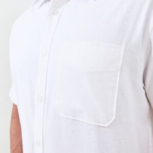 Jack Nicklaus Finnick Kemeja Pria Lengan Pendek Regular Fit White