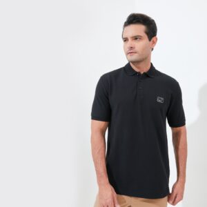 Jack Nicklaus Victor Polo Shirt Pria Regular Fit Black
