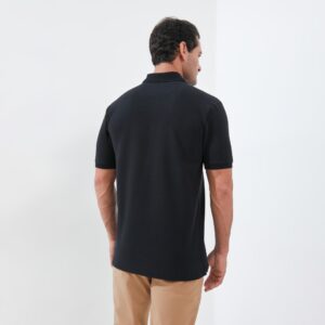 Jack Nicklaus Victor Polo Shirt Pria Regular Fit Black