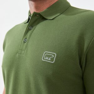 Jack Nicklaus Victor Polo Shirt Pria Regular Fit Dark Green