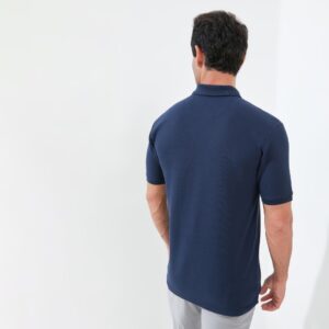 Jack Nicklaus Victor Polo Shirt Pria Regular Fit Navy