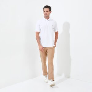 Jack Nicklaus Victor Polo Shirt Pria Regular Fit White