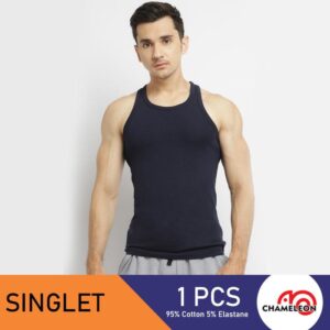 Chameleon Kaos Dalam kerah bulat / UCHT03T1CSNVY