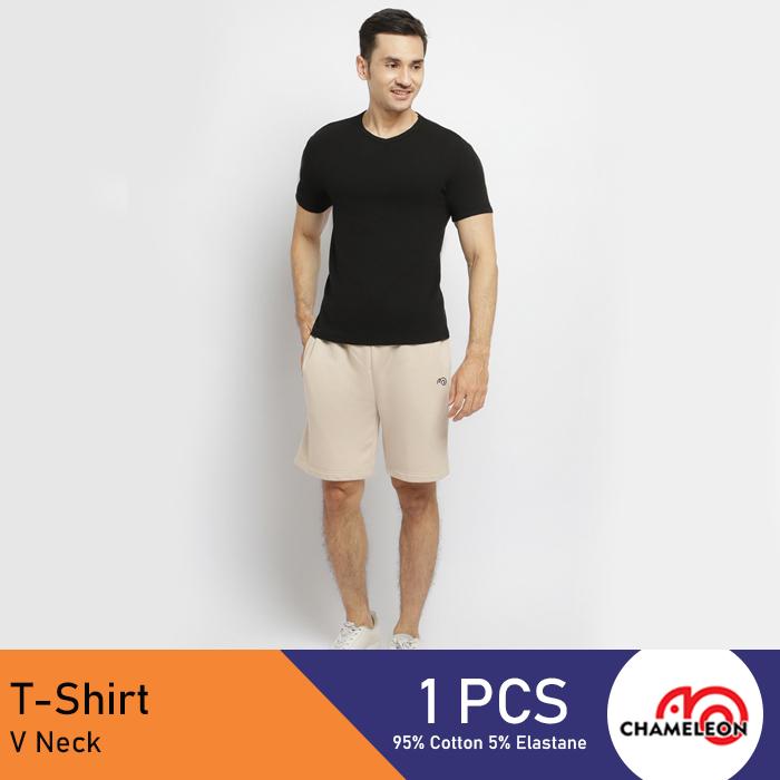 Chameleon Kaos Dalam Kerah V / UCHT01V1CSBLK - Image 4