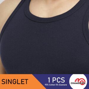 Chameleon Kaos Dalam kerah bulat / UCHT03T1CSNVY