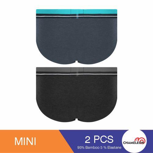 Chameleon Celana Dalam Pria Mini Briefs 2 Warna/pack - VCHB15M2MS - Image 2