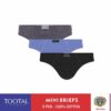 Tootal Celana Dalam Pria Mini Brief 3 Warna / pack - TTOB03M3C
