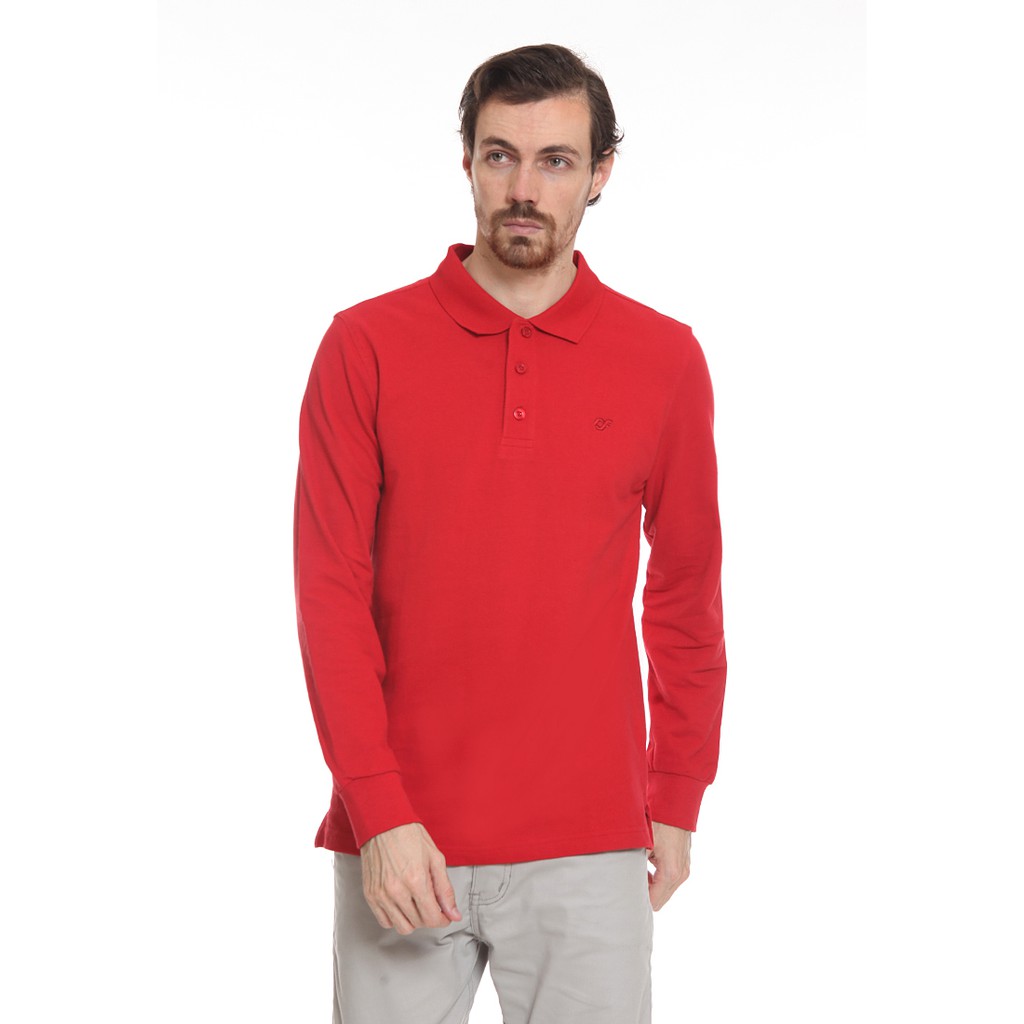 Country Fiesta Men's Polo Shirt Red 01NSM27270