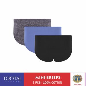Tootal Celana Dalam Pria Mini Brief 3 Warna / pack - TTOB03M3C
