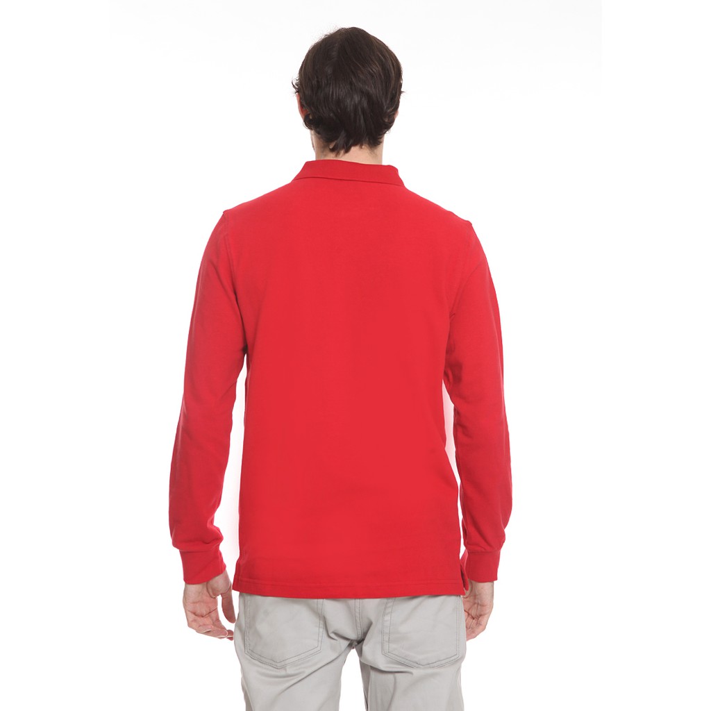Country Fiesta Men's Polo Shirt Red 01NSM27270 - Image 4