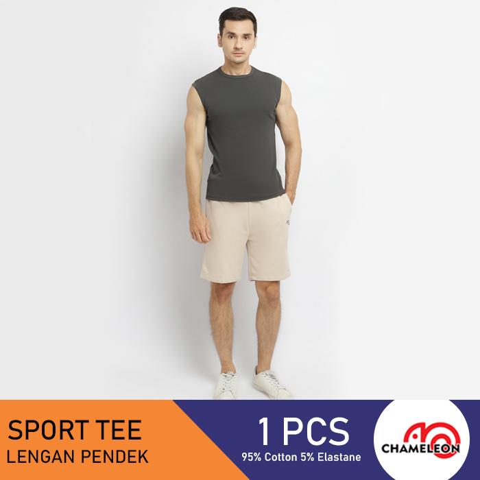 Chameleon Kaos Dalam Kerah Bulat / UCHT02C1CSDGRY - Image 4