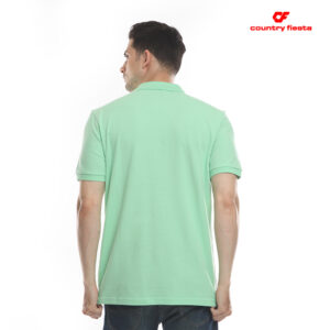 Country Fiesta Men's Polo Shirt Aqua Marine