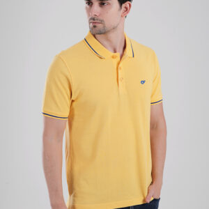 Country Fiesta Men's Polo Shirt CFMPB118883 Yellow