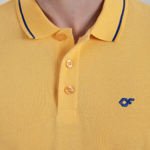 Country Fiesta Men's Polo Shirt CFMPB118883 Yellow