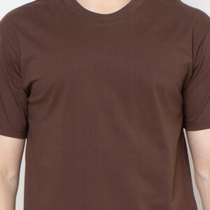 Country Fiesta Basic T-Shirt Bodysize Kaos Polos Heavyweight Mocha - 01TSP00142
