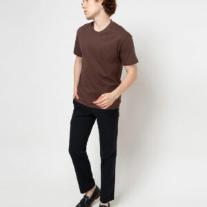 Country Fiesta Basic T-Shirt Bodysize Kaos Polos Heavyweight Mocha - 01TSP00142