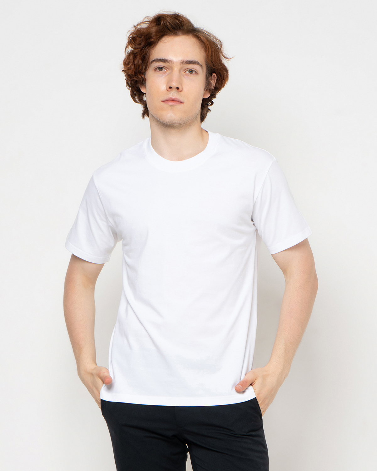 Country Fiesta Basic T-Shirt Bodysize Kaos Polos Heavyweight White - 01TSP00110 - Image 2