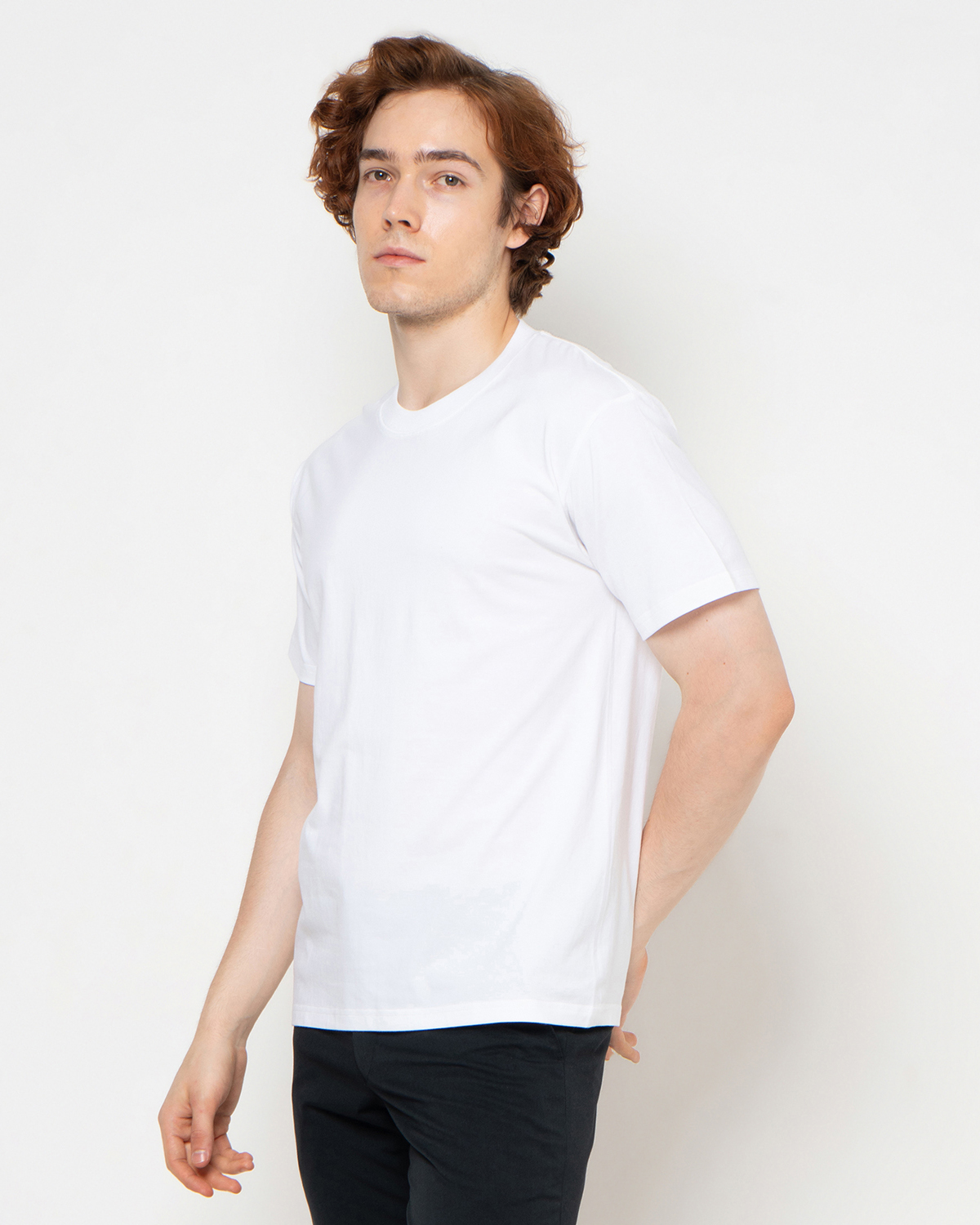 Country Fiesta Basic T-Shirt Bodysize Kaos Polos Heavyweight White - 01TSP00110 - Image 3