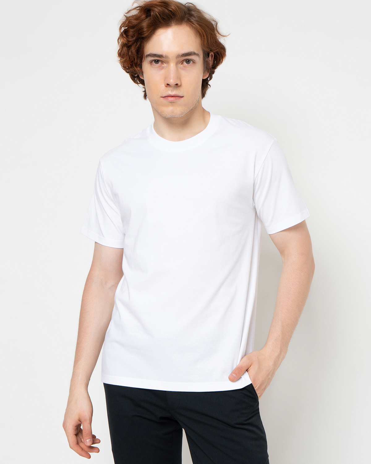 Country Fiesta Basic T-Shirt Bodysize Kaos Polos Heavyweight White - 01TSP00110