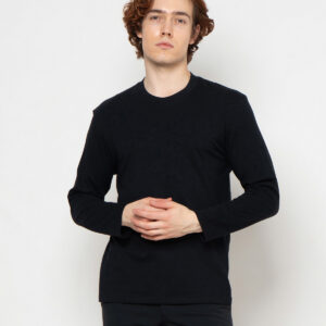 Country Fiesta Basic T-Shirt Long Bodysize Kaos Polos Heavyweight Black - 01TSL00120