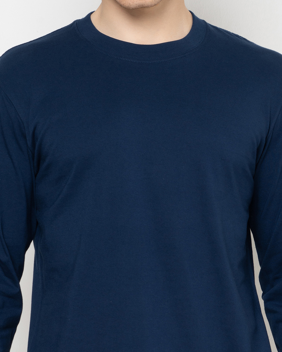 Country Fiesta Basic T-Shirt Long Bodysize Kaos Polos Heavyweight Navy - 01TSL00153 - Image 6