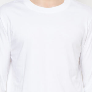 Country Fiesta Basic T-Shirt Long Bodysize Kaos Polos Heavyweight White - 01TSL00110