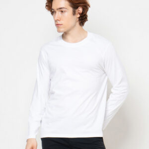 Country Fiesta Basic T-Shirt Long Bodysize Kaos Polos Heavyweight White - 01TSL00110