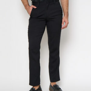 Gianni Visentin Celana Panjang Pria Regular Fit Hitam - 2148