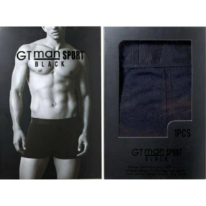 GT Man Celana Dalam Boxer Pria Hitam SPFB - isi 1 pcs