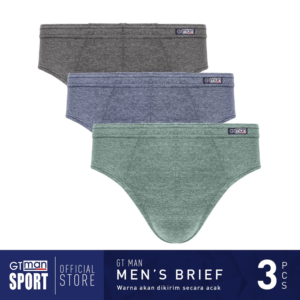 GT Man - GMY Celana Dalam Karet - 3Pcs - Multicolour
