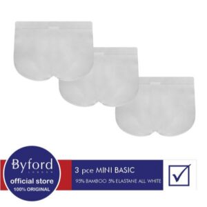 Byford Celana Dalam Pria Mini Briefs 3 pcs / pack - WBYB21M3BS